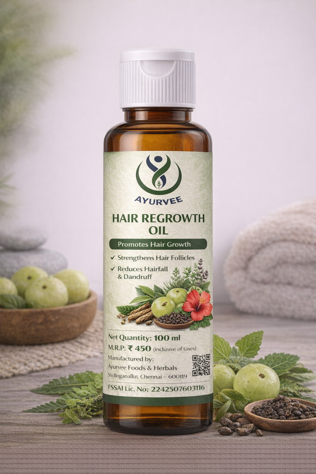 Hair Regrowth Oil