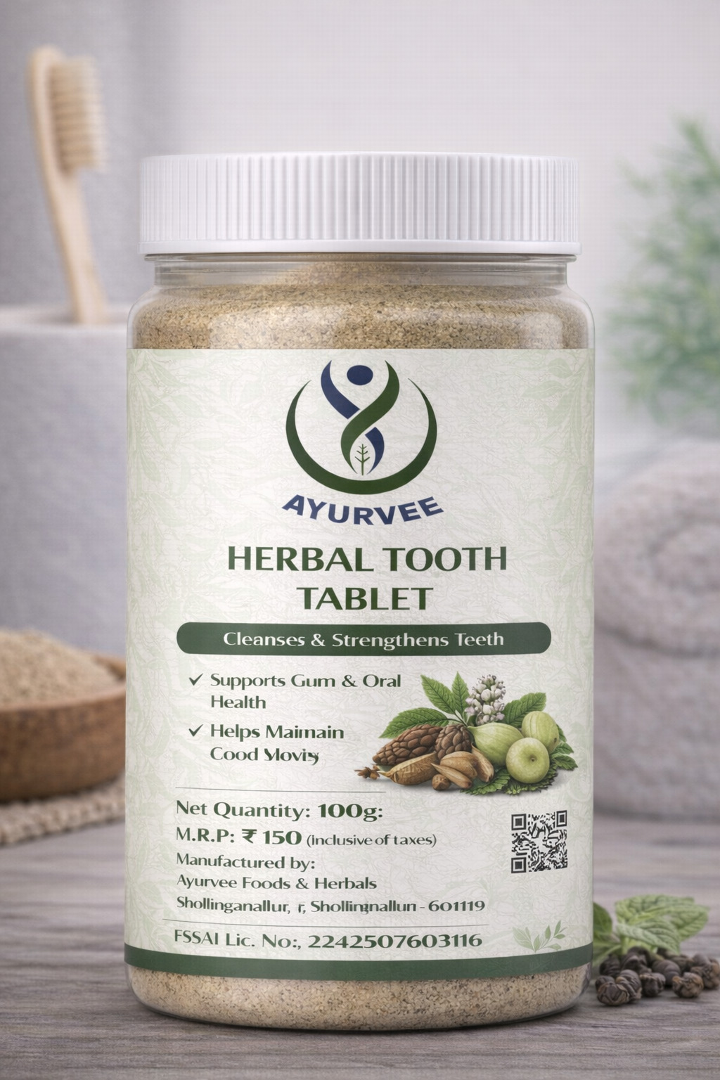 Herbal Tooth Powder