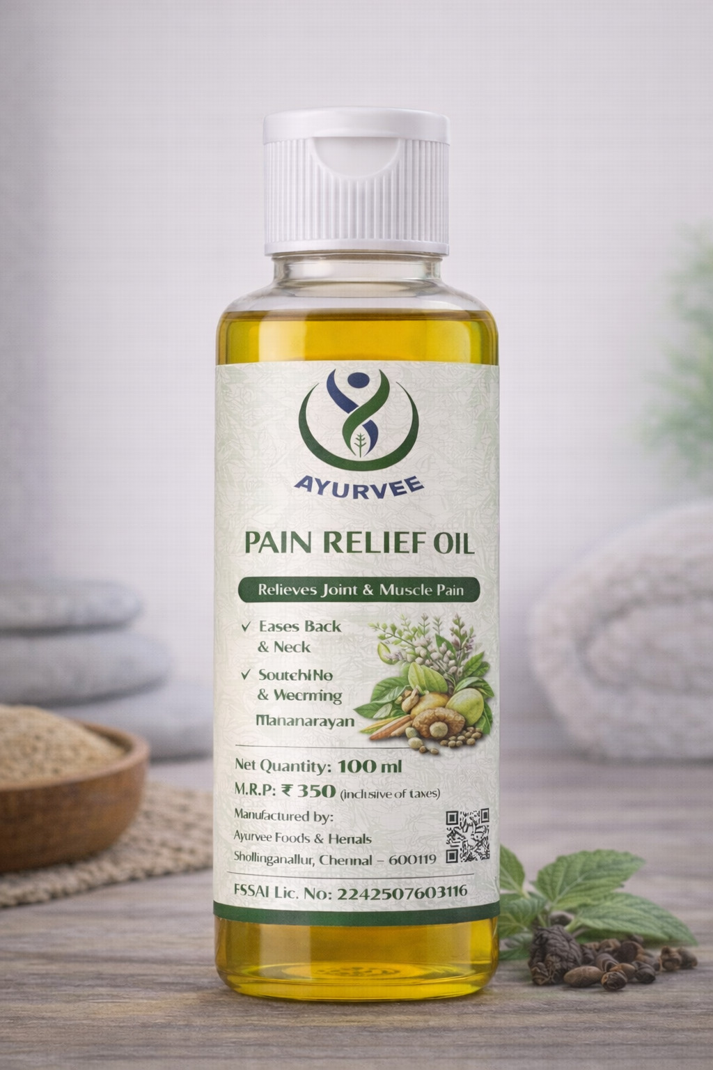 Pain Relief Oil