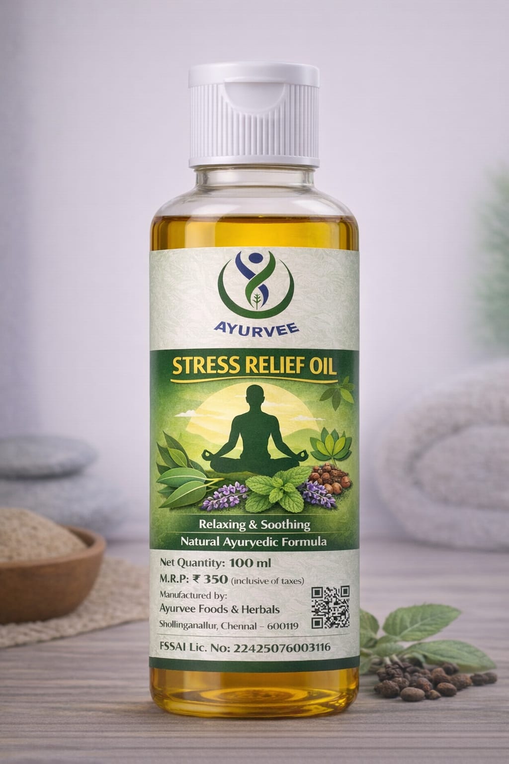 Stress Relief Oil